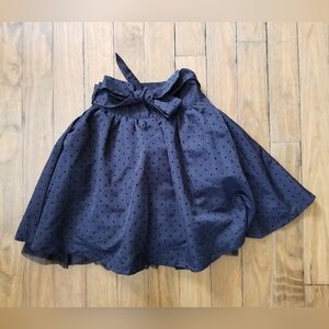 Children's Place black skirt with petticoat